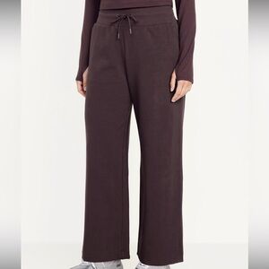 Dynamic fleece wide leg pant